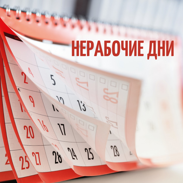 Нерабочие дни с 30 октября по 07 ноября