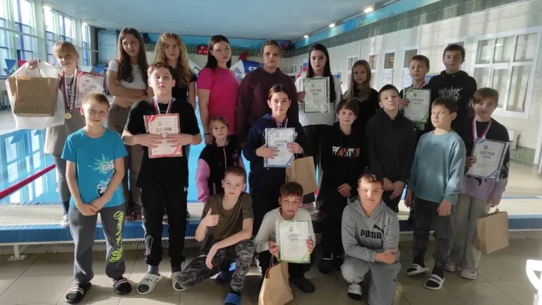 Соревнования по плаванию в Мичуринске