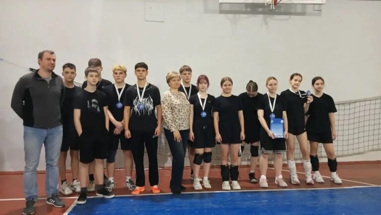 Соревнования по волейболу среди школьных команд